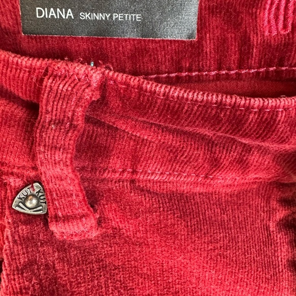 KUT Cranberry Colored Corduroy Pants- 6P - Picture 14 of 16